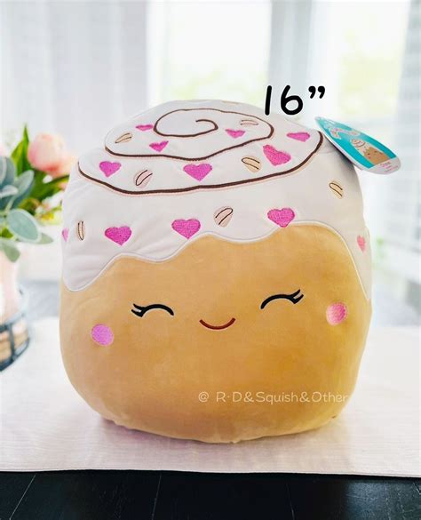 cinnamon roll squishmallow 16 inch.